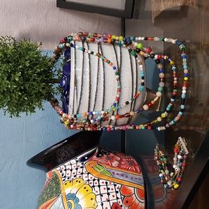 Beautiful multicolor neckless and bracelet